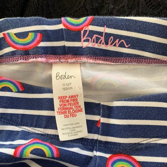 Mini Boden Pull On Leggings Pants Unicorn Rainbow Size Girls 11-12 Year Bundle - Picture 10 of 11